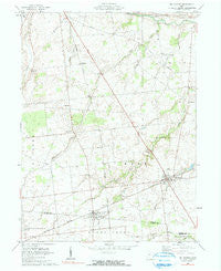 Mt. Victory Ohio Historical topographic map, 1:24000 scale, 7.5 X 7.5 Minute, Year 1961