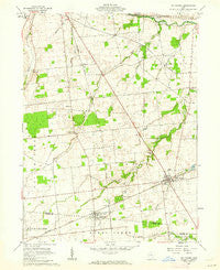 Mt Victory Ohio Historical topographic map, 1:24000 scale, 7.5 X 7.5 Minute, Year 1961