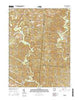 Mulga Ohio Current topographic map, 1:24000 scale, 7.5 X 7.5 Minute, Year 2016