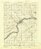Napoleon Ohio Historical topographic map, 1:62500 scale, 15 X 15 Minute, Year 1908