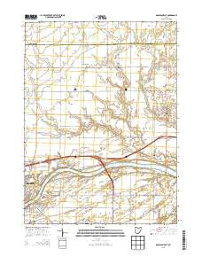 Napoleon East Ohio Historical topographic map, 1:24000 scale, 7.5 X 7.5 Minute, Year 2013