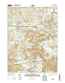 Navarre Ohio Historical topographic map, 1:24000 scale, 7.5 X 7.5 Minute, Year 2013