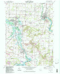 Navarre Ohio Historical topographic map, 1:24000 scale, 7.5 X 7.5 Minute, Year 1994