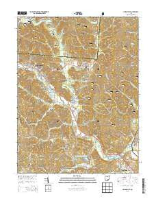 Nelsonville Ohio Historical topographic map, 1:24000 scale, 7.5 X 7.5 Minute, Year 2013
