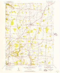 New Albany Ohio Historical topographic map, 1:24000 scale, 7.5 X 7.5 Minute, Year 1955