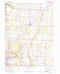 New Albany Ohio Historical topographic map, 1:24000 scale, 7.5 X 7.5 Minute, Year 1966