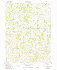 New Bedford Ohio Historical topographic map, 1:24000 scale, 7.5 X 7.5 Minute, Year 1961