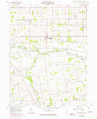 New Bloomington Ohio Historical topographic map, 1:24000 scale, 7.5 X 7.5 Minute, Year 1961