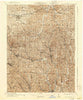 New Lexington Ohio Historical topographic map, 1:62500 scale, 15 X 15 Minute, Year 1911