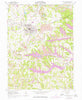 New Lexington Ohio Historical topographic map, 1:24000 scale, 7.5 X 7.5 Minute, Year 1961