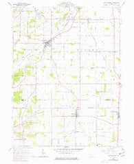 New Madison Ohio Historical topographic map, 1:24000 scale, 7.5 X 7.5 Minute, Year 1960