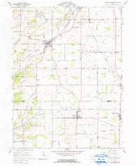 New Madison Ohio Historical topographic map, 1:24000 scale, 7.5 X 7.5 Minute, Year 1960
