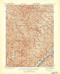 New Matamoras West Virginia Historical topographic map, 1:62500 scale, 15 X 15 Minute, Year 1924