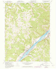 New Matamoras Ohio Historical topographic map, 1:24000 scale, 7.5 X 7.5 Minute, Year 1960