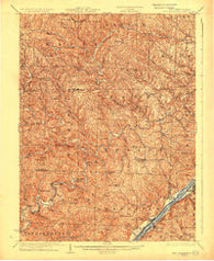 New Matamoras West Virginia Historical topographic map, 1:62500 scale, 15 X 15 Minute, Year 1926