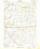 New Moorefield Ohio Historical topographic map, 1:24000 scale, 7.5 X 7.5 Minute, Year 1961