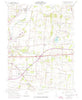 New Moorefield Ohio Historical topographic map, 1:24000 scale, 7.5 X 7.5 Minute, Year 1961