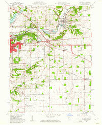 New Paris Ohio Historical topographic map, 1:24000 scale, 7.5 X 7.5 Minute, Year 1960