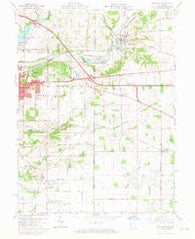New Paris Ohio Historical topographic map, 1:24000 scale, 7.5 X 7.5 Minute, Year 1960
