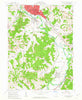 New Philadelphia Ohio Historical topographic map, 1:24000 scale, 7.5 X 7.5 Minute, Year 1962