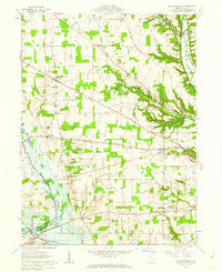 New Pittsburg Ohio Historical topographic map, 1:24000 scale, 7.5 X 7.5 Minute, Year 1961