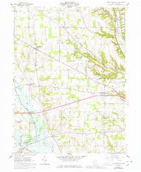 New Pittsburg Ohio Historical topographic map, 1:24000 scale, 7.5 X 7.5 Minute, Year 1961