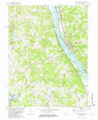 New Richmond Ohio Historical topographic map, 1:24000 scale, 7.5 X 7.5 Minute, Year 1981