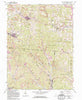 New Straitsville Ohio Historical topographic map, 1:24000 scale, 7.5 X 7.5 Minute, Year 1961