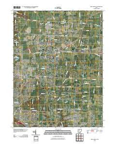 New Albany Ohio Historical topographic map, 1:24000 scale, 7.5 X 7.5 Minute, Year 2010
