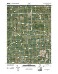 New Bloomington Ohio Historical topographic map, 1:24000 scale, 7.5 X 7.5 Minute, Year 2010