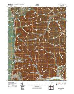 New Boston Ohio Historical topographic map, 1:24000 scale, 7.5 X 7.5 Minute, Year 2010