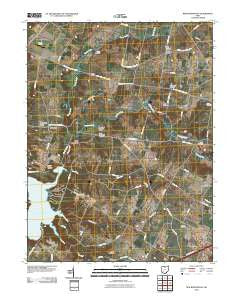 New Burlington Ohio Historical topographic map, 1:24000 scale, 7.5 X 7.5 Minute, Year 2010
