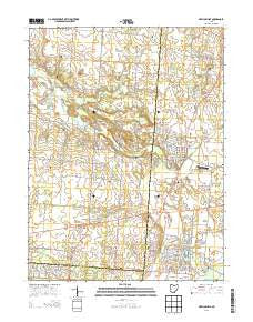 New Carlisle Ohio Historical topographic map, 1:24000 scale, 7.5 X 7.5 Minute, Year 2013
