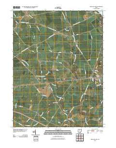 New Holland Ohio Historical topographic map, 1:24000 scale, 7.5 X 7.5 Minute, Year 2010