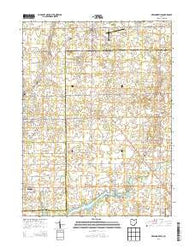 New Knoxville Ohio Historical topographic map, 1:24000 scale, 7.5 X 7.5 Minute, Year 2013