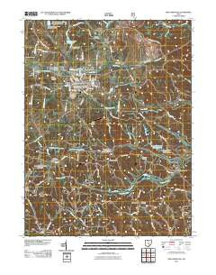 New Lexington Ohio Historical topographic map, 1:24000 scale, 7.5 X 7.5 Minute, Year 2011