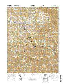 New Lexington Ohio Historical topographic map, 1:24000 scale, 7.5 X 7.5 Minute, Year 2013