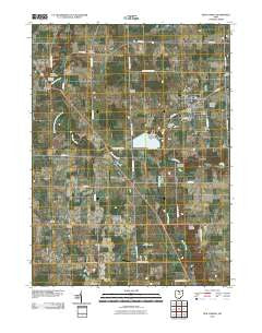 New London Ohio Historical topographic map, 1:24000 scale, 7.5 X 7.5 Minute, Year 2010