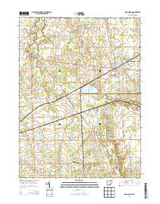 New London Ohio Historical topographic map, 1:24000 scale, 7.5 X 7.5 Minute, Year 2013