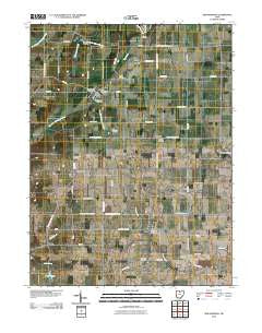 New Madison Ohio Historical topographic map, 1:24000 scale, 7.5 X 7.5 Minute, Year 2010