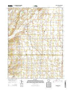 New Madison Ohio Historical topographic map, 1:24000 scale, 7.5 X 7.5 Minute, Year 2013
