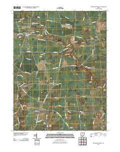 New Martinsburg Ohio Historical topographic map, 1:24000 scale, 7.5 X 7.5 Minute, Year 2010