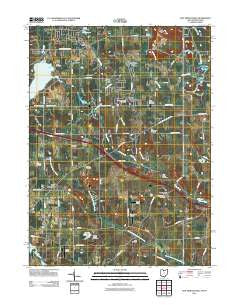 New Middletown Ohio Historical topographic map, 1:24000 scale, 7.5 X 7.5 Minute, Year 2011