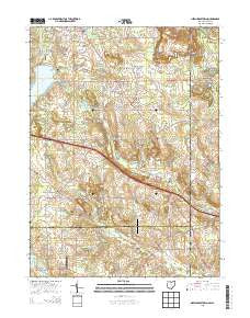 New Middletown Ohio Historical topographic map, 1:24000 scale, 7.5 X 7.5 Minute, Year 2013