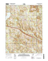 New Middletown Ohio Current topographic map, 1:24000 scale, 7.5 X 7.5 Minute, Year 2016