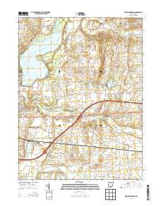 New Moorefield Ohio Historical topographic map, 1:24000 scale, 7.5 X 7.5 Minute, Year 2013