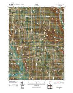 New Pittsburg Ohio Historical topographic map, 1:24000 scale, 7.5 X 7.5 Minute, Year 2010