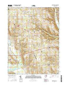New Pittsburg Ohio Current topographic map, 1:24000 scale, 7.5 X 7.5 Minute, Year 2016