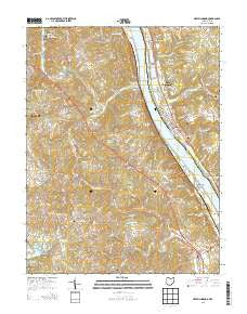 New Richmond Ohio Historical topographic map, 1:24000 scale, 7.5 X 7.5 Minute, Year 2013