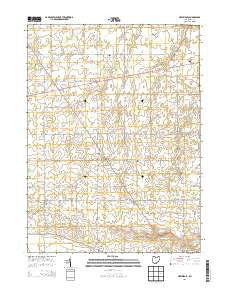 New Riegel Ohio Historical topographic map, 1:24000 scale, 7.5 X 7.5 Minute, Year 2013